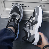 Nouvel arrivage de baskets décontractées de course et de sport en maille respirante très vendues chaussures de marche tendance pour hommes
