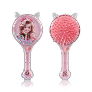 BLISSLIFE Popular dibujos animados masaje peine forma <span class=keywords><strong>Pony</strong></span> niños cepillo <span class=keywords><strong>de</strong></span> <span class=keywords><strong>pelo</strong></span> Bling animales lindos niños peluquería niños cojín <span class=keywords><strong>de</strong></span> aire peine - Product Image 6