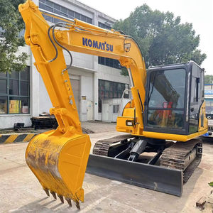 Gran oferta de excavadoras sobre orugas Komatsu PC70 de 7 toneladas usadas, máquina japonesa de segunda mano con motor de bomba compatible con EPA - Product Image 1