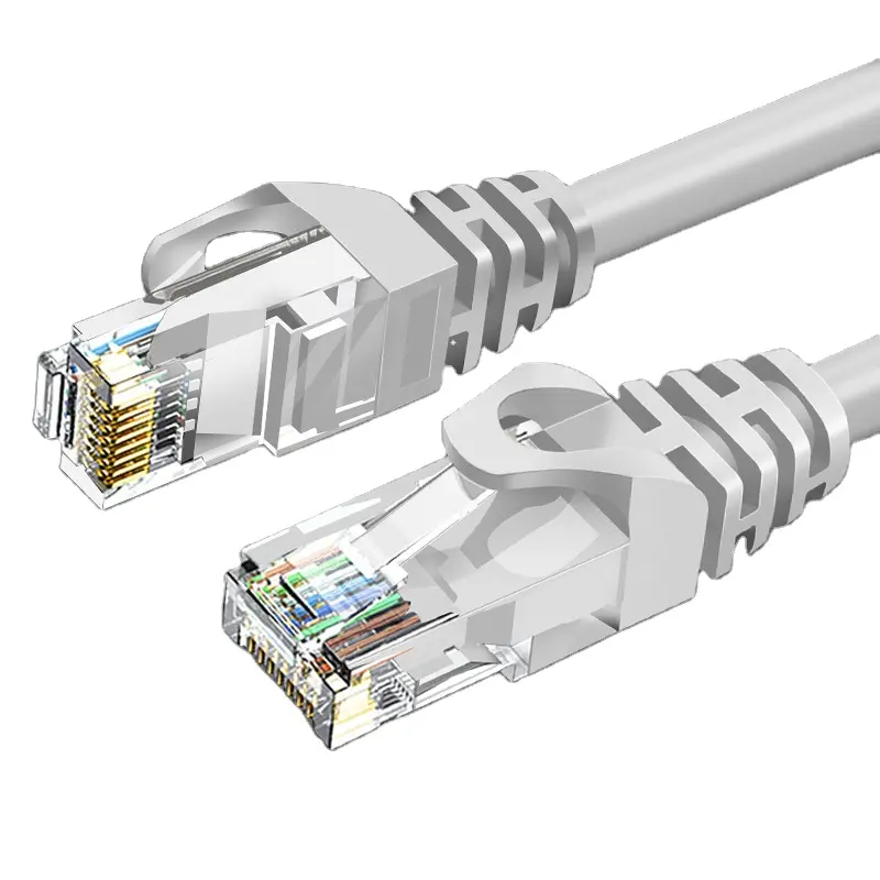 سلك توصيل شبكة إيثرنت UTP FTP RJ45 Cat6 Cat6e, سلك توصيل شبكة إيثرنت UTP FTP RJ45 Cat6e ، OEM 0.5m 1m 2m 3m 5m 6m 10m 20m 30m 40m 50m 60m