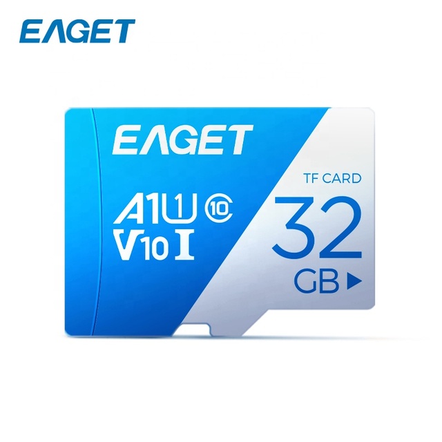 OEM Custom EAGET Mini SD Memory Card Plastic TF Card in 16GB 32GB 64GB 128GB Class 10 Storage Options