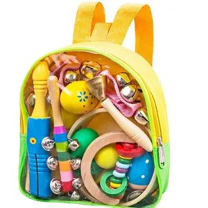 Kids Musical Instruments Toddler Musical Toy Storage Backpack