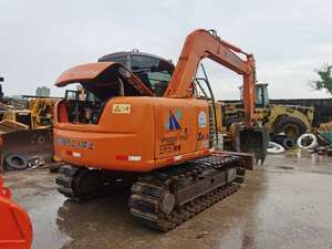 Mini-excavatrice sur chenilles Hitachi ZX70 d'occasion, moteur japonais, boîte de vitesses, composants principaux, équipement d'origine - Product Image 2