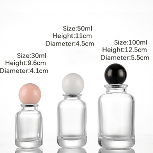 Sang Trọng 30Ml & 50Ml Vuông Jar Màn Hình In Phẳng Rỗng Refillable Với Vương Miện Cap Cho Chăm sóc Da Khuếch Tán Bao Bì Hộp - Product Image 6