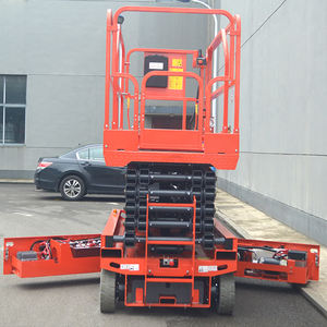 Plataforma Elevadora de Tijera Autopropulsada de Alta Calidad, 4-12m, Control Hidráulico, Capacidad de 1000kg, Certificación CE, Fácil de Usar - Product Image 3