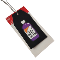 Étiquettes en papier imprimées ZP-Custom avec logo en relief Étiquettes de vêtement en matériau recyclé Étiquettes volantes en papier écologique pour vêtements et sacs à main