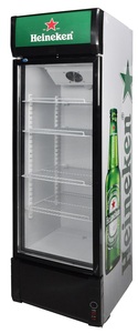 Congeladores Verticales para Supermercados, Refrigerador con Puerta de Vidrio para Exhibición de Bebidas, Vitrina Refrigerada de 288L - Product Image 3
