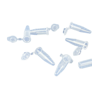 Tubos de Microcentrífuga Mini Youlai <span class=keywords><strong>1.5ml</strong></span> e 2.0ml Transparentes em PP para Tubos com Tampa Plana - Product Image 1