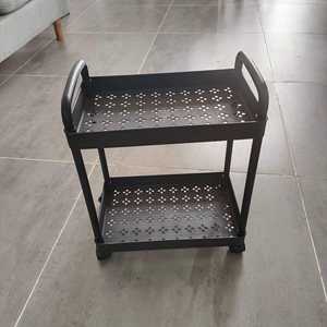 Carrito de Almacenamiento Móvil con Ruedas de 3/4 Niveles, Organizador de Plástico para Cocina, Carrito Doméstico, Estantería Móvil - Product Image 5