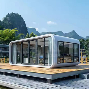Cabina Ufficio Stile Apple per Terreni Inutilizzati, Eleva il Tuo Lavoro da Remoto, Casa Prefabbricata Modulare in Container, Apple Cabin, TNY House, Villa - Product Image 1