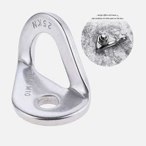 Anclaje de Acero Inoxidable 304 M10 para Escalada en Roca, 25kN, Resistente, para Montañismo, Espeleología y Equipamiento de Seguridad - Product Image 3