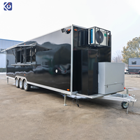 Remorque alimentaire mobile CAMPTRL avec cuisine complète, camion de restauration, chariot à café, camionnette à glaces, camion de cuisine de rue