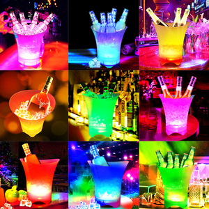 Xô đá với LED ánh sáng Hộp mát khuôn rotomolding nhựa LED chiếu sáng Xô đá lạnh - Product Image 2