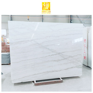 Boton đá giá rẻ nhất Trung Quốc Quảng Tây bằng đá cẩm thạch trắng lớn đá tự nhiên bằng đá cẩm thạch trắng sàn gạch - Product Image 3
