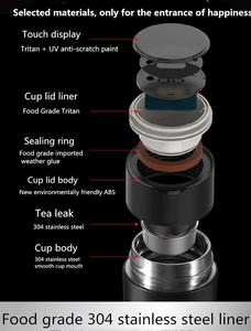 Nouvelle tasse de mesure de température intelligente en acier inoxydable tasse d'affaires Portable Smart <span class=keywords><strong>Thermos</strong></span> - Product Image 5