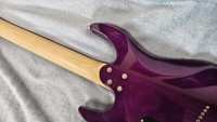 Gitar Elektrik 7 Senar dengan Leher Maple, Pickup H H, Bridge Tetap, Fingerboard Rosewood, 24 Fret untuk Penggunaan Profesional