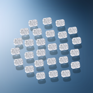 مصنع الجملة DEF 2*<span class=keywords><strong>3</strong></span>-4*6 × 6 شجار مشع قطع الماس مختبر فضفاض Starsgem - Product Image 1