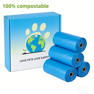 XCBIO Wholesale Eco-Friendly Biodegradable Customized Printed Logo Pet Dog Waste Poop Bag