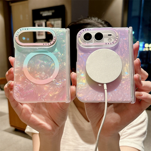 เคสโทรศัพท์ iPhone Duo Apple 18 Fold ป้องกันแรงกระแทก IMD สีสันสดใส แม่เหล็กอะคริลิก - Product Image 1