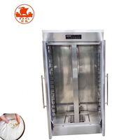 Machine à pain à vente chaude, armoire à levure pour boulangerie commerciale, retardateur à double porte en acier inoxydable, appareil de fermentation à bas prix