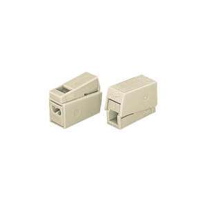 CONNECTEUR D'ÉCLAIRAGE WAGO, 2.5mm, 2 RIGIDE-1 FLEXIBLE, 105 °, BLANC - Product Image 1