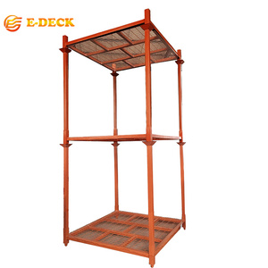 Tùy chỉnh công nghiệp lưu trữ di động di chuyển bài <span class=keywords><strong>Pallet</strong></span> lốp xếp chồng kệ - Product Image 3
