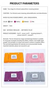 Gewichts verlust Decke beschleunigt die Durchblutung Schwitzen Fett verbrennung Sauna Decke Abnehmen Spa Detox Heizung Body Shaper - Product Image 4