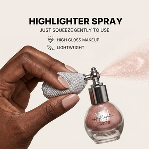 Spray <span class=keywords><strong>Iluminador</strong></span> Facial y Corporal Personalizado con Fragancia, Color y Brillo, Grado Laboratorio, Marca Privada, Venta al Por Mayor, Maquillaje Profesional - Product Image 3