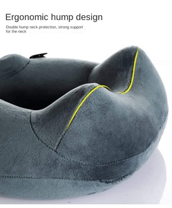 Надувная U-образная легкая подушка для путешествий - Product Image 5