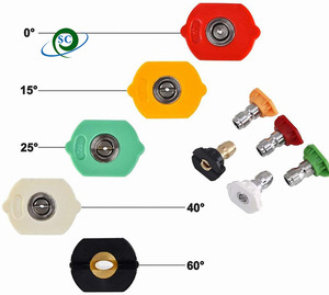 Buse de pulvérisation à connexion rapide en acier inoxydable haute pression pour <span class=keywords><strong>lavage</strong></span> de <span class=keywords><strong>voiture</strong></span> Outil premium pour le nettoyage de <span class=keywords><strong>voiture</strong></span> - Product Image 4