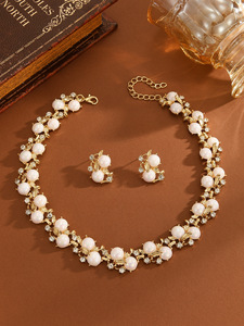 Pendientes y collares a la moda <span class=keywords><strong>para</strong></span> <span class=keywords><strong>mujer</strong></span>, joyería de boda de Oriente Medio, joyería ecológica - Product Image 5