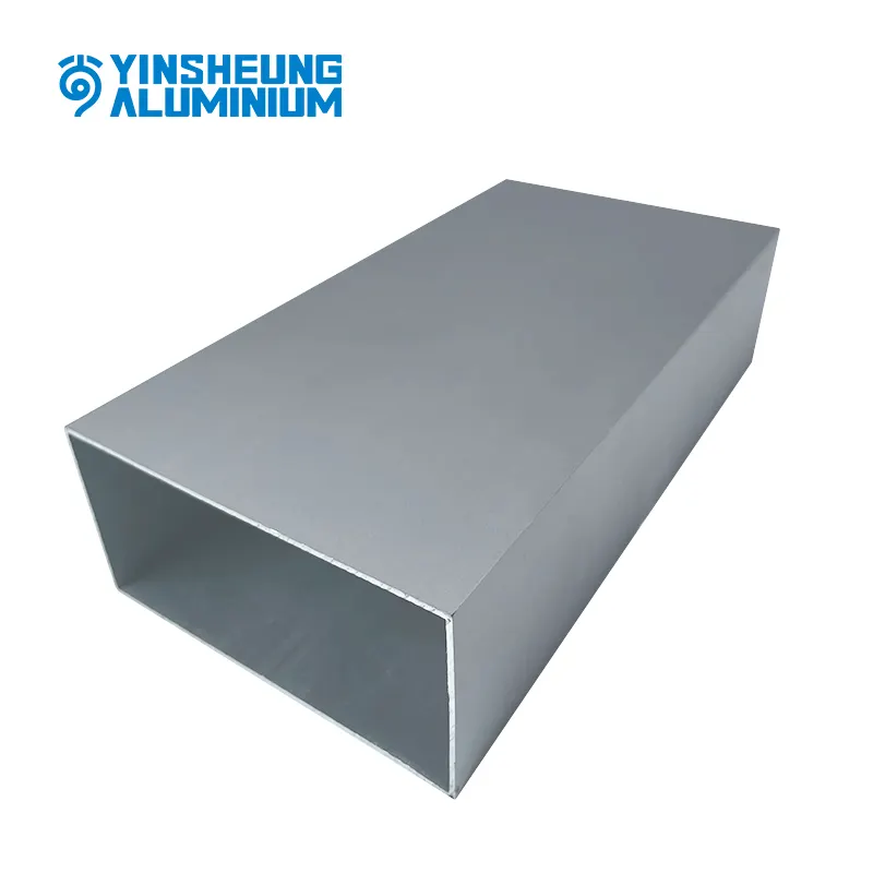 Pabrik Grosir Industri Profil Aluminium Anodized Berwarna Kustom Serat Kayu Tabung Aluminium