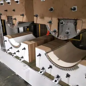 Fabrikdirektverkauf Hochfrequenz-Hochpresse Skateboard-Pressmaschine Biegen von Holz