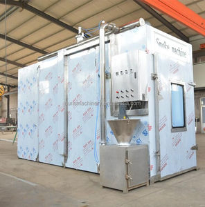 <span class=keywords><strong>Fumoir</strong></span> industriel <span class=keywords><strong>pour</strong></span> poisson, poulet, viande, saucisses, <span class=keywords><strong>granulés</strong></span> alimentaires, capacité 100 kg, 500 kg, 1000 kg - Product Image 2