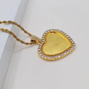 Collar Personalizado <span class=keywords><strong>para</strong></span> Sublimación, Collar en Blanco Imprimible por Transferencia de Calor con Imagen <span class=keywords><strong>para</strong></span> Manualidades, Regalos de San Valentín y Cumpleaños - Product Image 6