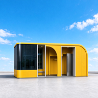 Achetez une maison conteneur de luxe préfabriquée, mobile, type capsule spatiale