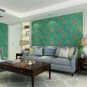 Carta da Parati Floreale in Stile Country, Autoadesiva, Non Tessuta, <span class=keywords><strong>per</strong></span> Decorazione di Casa, Camera da Letto e Soggiorno - Product Image 2