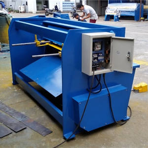 Kleine elektrische Platten scher maschine Blech Edelstahl Schneid <span class=keywords><strong>Guillotine</strong></span> - Product Image 5