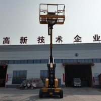 Plateforme de travail aérien articulée autopropulsée industrielle de 22 m, capacité de charge de 250 kg, pour opérations en haute altitude