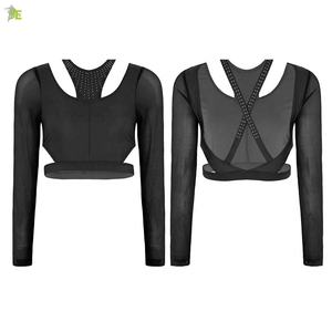 2023 Summer New Arrivals Woman <b>Tops</b> Fashionable <b>Long</b> Sleeve Crop <b>Top</b> - Product Image 6