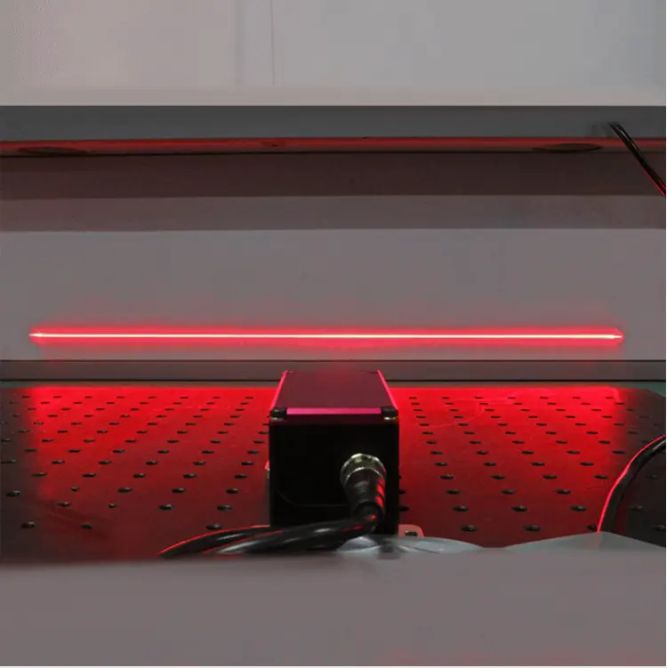Module laser à ligne de lumière structurée 520nm 650nm 100mW 200mW Module laser à ligne rouge verte