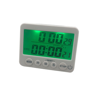 Electronic Timer 100 Hour Countdown With Sound Light Vibration Kitchen Use - Product Image 3