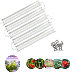 Tube LED T8 à Spectre Complet pour la Croissance des Plantes, 0,6 m, <span class=keywords><strong>Lampe</strong></span> Supplémentaire à Haute Efficacité Lumineuse pour <span class=keywords><strong>Semis</strong></span>, <span class=keywords><strong>Culture</strong></span> Tissulaire et Légumes Feuillus - Product Image 1