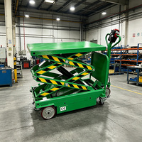 Promotion : Plateforme élévatrice à ciseaux hydraulique, manuelle et électrique, type chariot