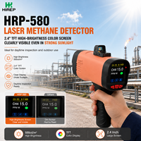 Détecteur de méthane laser portatif HIREP HRP-580 TDLAS, moniteur de fuite de CH4 à distance 200m, ATEX, vente en gros OEM