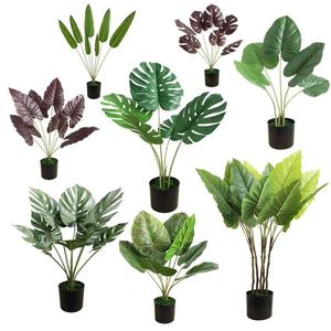 Pianta Artificiale Rampicante <span class=keywords><strong>da</strong></span> Parete, Decorazione per Soggiorno, Foglie Artificiali Pendenti in Vaso per Cimitero - Product Image 1