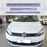 Couvre-phare de voiture pour Volkswagen VW Golf 6 MK6 2009 2010 2011 2012 2013 Pièces de rechange automobiles Coque de phare avant en verre