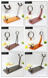 Soporte giratorio Amon, soporte de bambú para jamón - Product Image 5