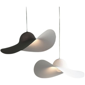 Nordic-Style Modern Minimalist Artistic Pendant <b>Light</b> Creative Unique Straw Hat Design for Living Room <b>Dining</b> Room Bedroom - Product Image 3