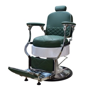 Chaise de coiffure pour tête huilée, style rétro, pour salon de coiffure, barbier, hommes - Product Image 5